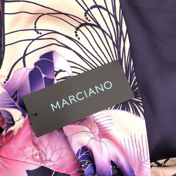 Marciano NEW Womens Size 2 Sleeveless Sheath Dress Floral Print Eastern Romance - Picture 8 of 12